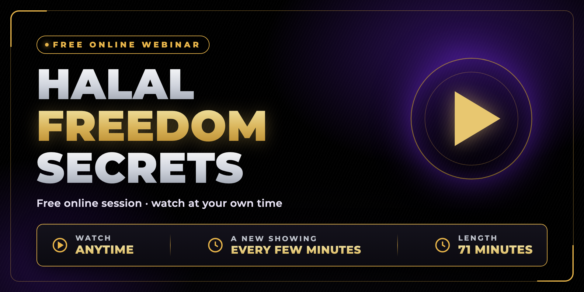 Halal Freedom Secrets
